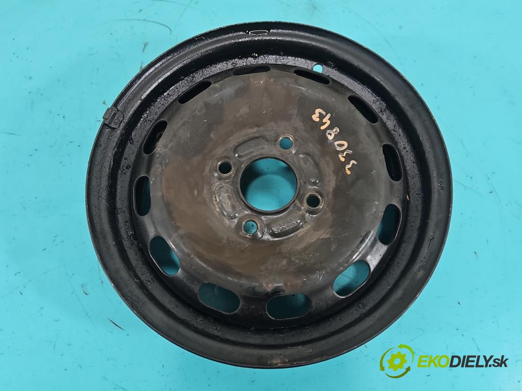 Ford Fiesta Mk6 2002-2008 1.4 16v 80 hp manual 59 kW 1388 cm3 3- Felga ocelový 14"