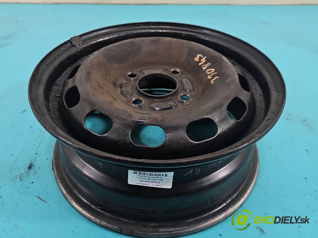 Ford Fiesta Mk6 2002-2008 1.4 16v 80 hp manual 59 kW 1388 cm3 3- Felga ocelový 14"