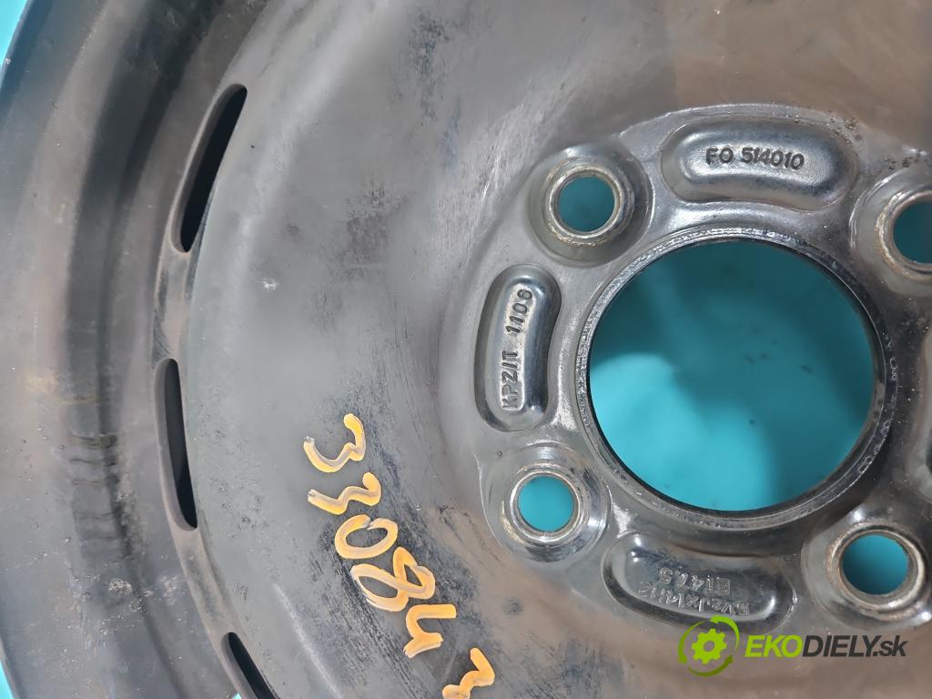 Ford Fiesta Mk6 2002-2008 1.4 16v 80 hp manual 59 kW 1388 cm3 3- Felga ocelový 14"