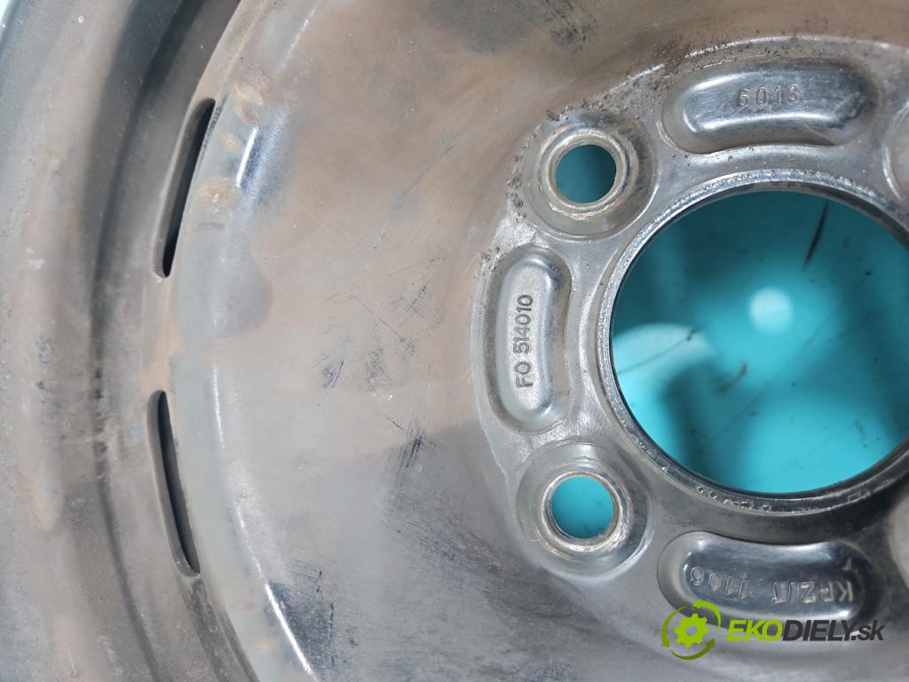Ford Fiesta Mk6 2002-2008 1.4 16v 80 hp manual 59 kW 1388 cm3 3- Felga ocelový 14"