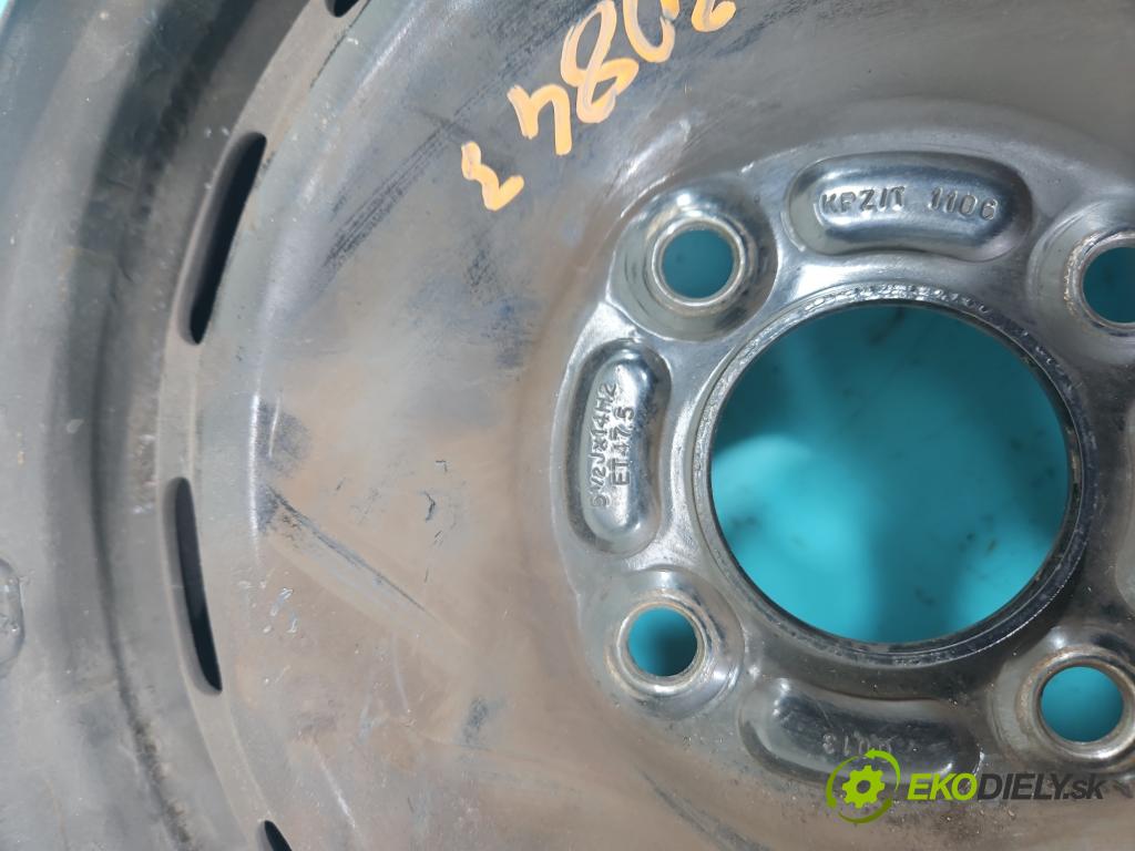Ford Fiesta Mk6 2002-2008 1.4 16v 80 hp manual 59 kW 1388 cm3 3- Felga ocelový 14"