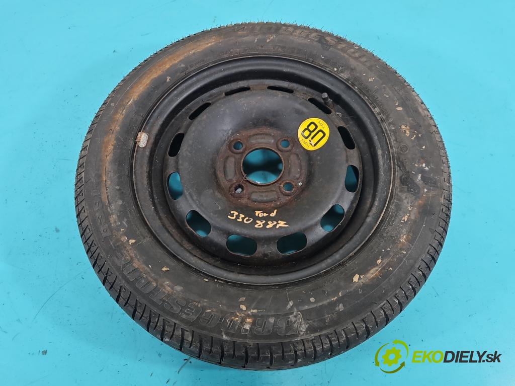 Ford Fiesta Mk6 2002-2008 1.3 69KM manual 51 kW 1299 cm3 5- koleso rezervne 14