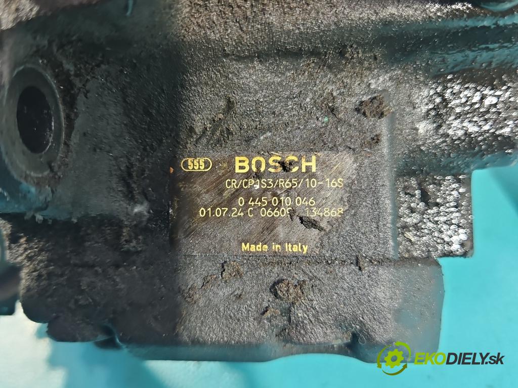 Peugeot 307 2.0 HDI 107 HP manual 79 kW 1997 cm3 3- čerpadlo vstřikovací 0445010046 (Vstřikovací čerpadlo)