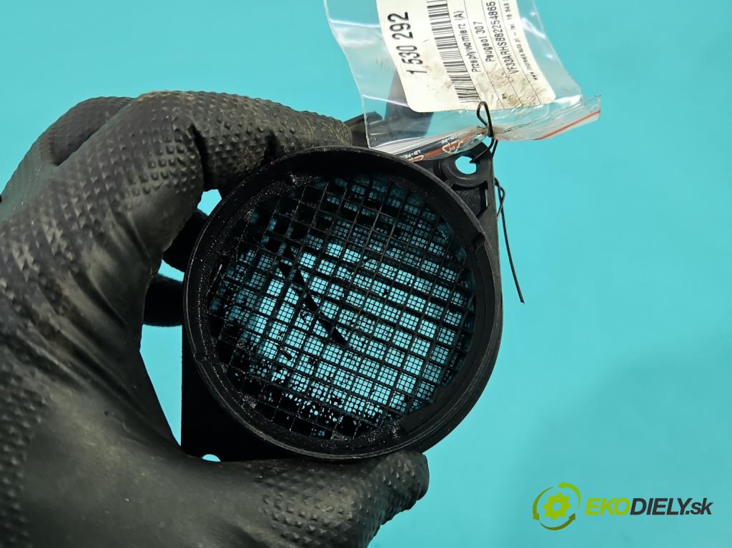 Peugeot 307 2.0 HDI 107 HP manual 79 kW 1997 cm3 3- průtokoměr: 9629471080 (Váha vzduchu)