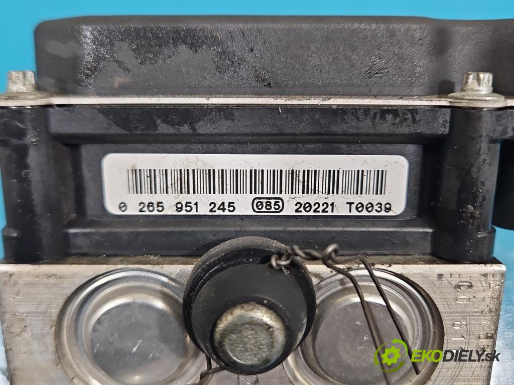 Peugeot 508 I 2010-2018 2.0 HDI 163 HP manual 120 kW 1997 cm3 5- čerpadlo abs 0265951245 (Pumpa ABS)