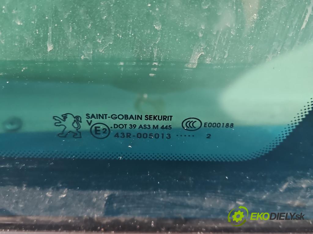 Peugeot 508 I 2010-2018 2.0 HDI 163 HP manual 120 kW 1997 cm3 5- sklo zadné pravé