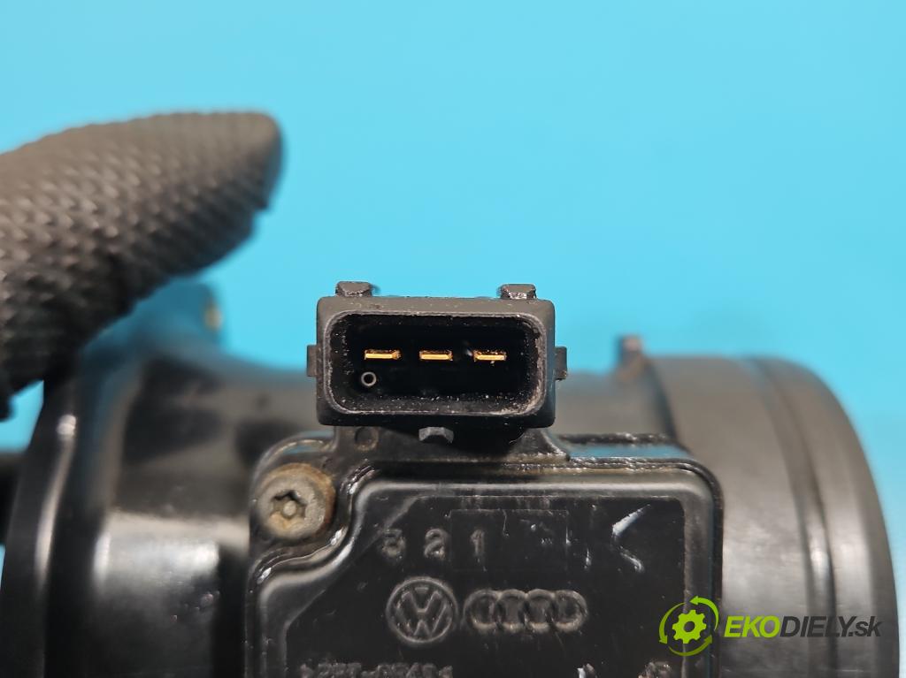 Vw Passat B5 1995-2005 1.6 8v 101 HP manual 74 kW 1595 cm3 4- průtokoměr: 058133471 (Váha vzduchu)