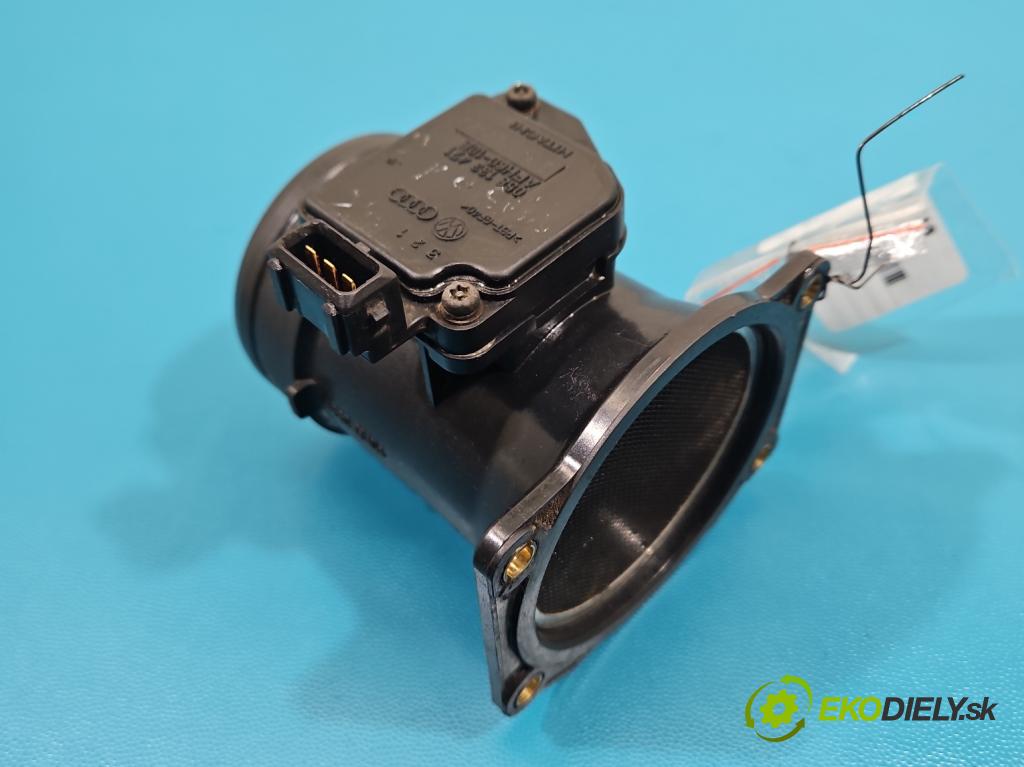 Vw Passat B5 1995-2005 1.6 8v 101 HP manual 74 kW 1595 cm3 4- průtokoměr: 058133471 (Váha vzduchu)