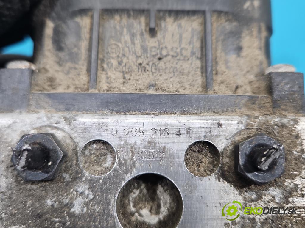 Vw Passat B5 1995-2005 1.6 8v 101 HP manual 74 kW 1595 cm3 4- čerpadlo abs 0265216411 (Pumpa ABS)