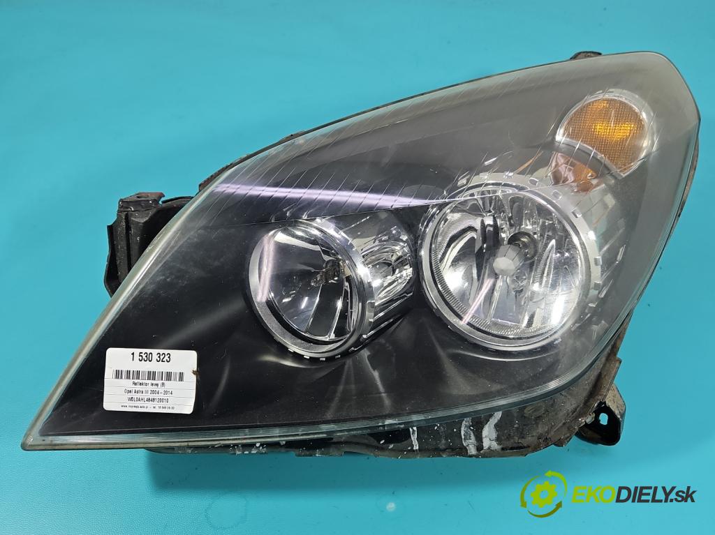 Opel Astra III 2004-2014 1.7 cdti 101 HP manual 74 kW 1686 cm3 5- Reflektor: ľavý 1EG270370-31 (Kľučka dverí ostatné)