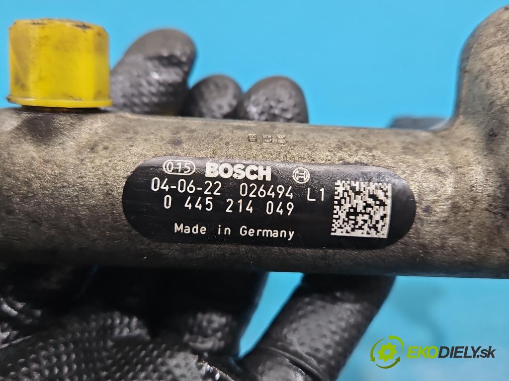 Opel Astra III 2004-2014 1.7 cdti 101 HP manual 74 kW 1686 cm3 5- lišta vstrekovacia 0445214049 (Vstrekovacia lišta)