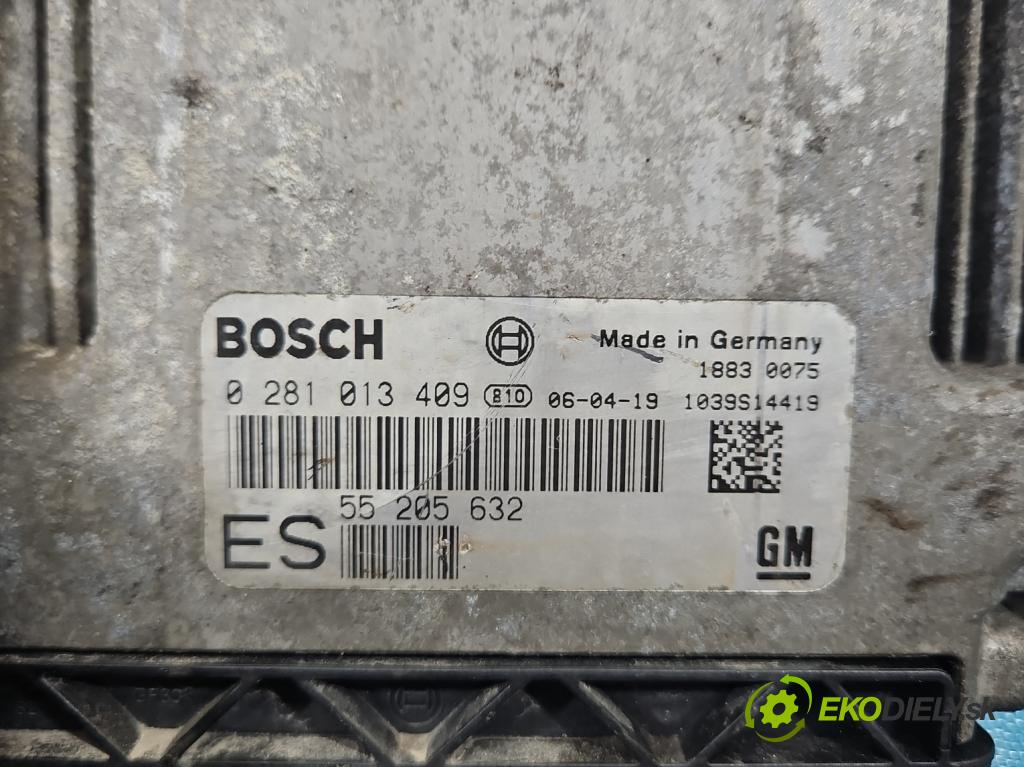 Opel Signum 1.9 cdti 120 HP manual 88 kW 1910 cm3 5- riadiaca jednotka motora 0281013409
