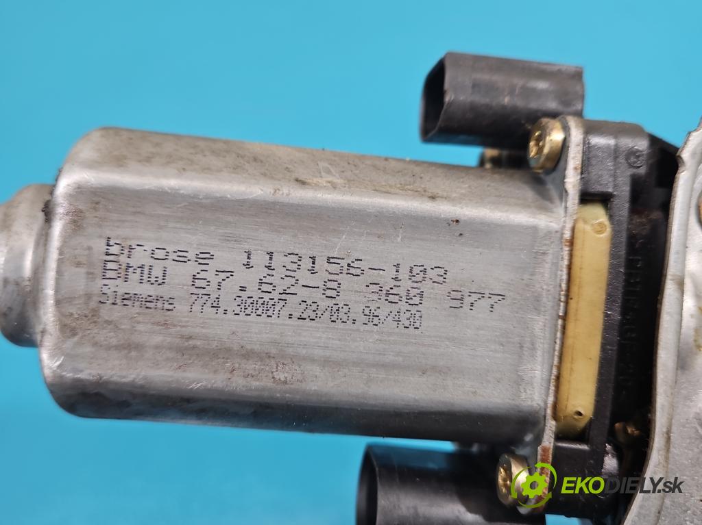 Bmw 3 E36 1991-2000 1.6b 102 HP manual 75 kW 1596 cm3 4- mechanizmus okna predné ľavý 8360977