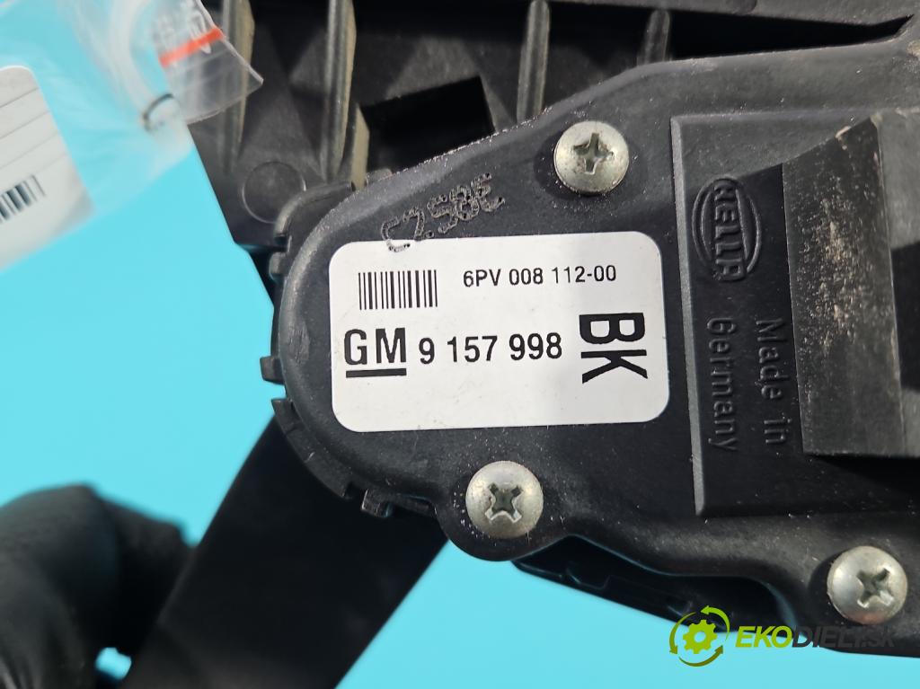 Opel Astra III 2004-2014 1.6 16V 116 hp manual 85 kW 1598 cm3 5- pedal plyn: potenciometr: 6PV008112-00
