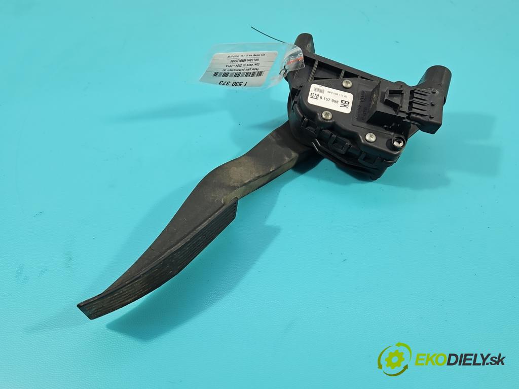 Opel Astra III 2004-2014 1.6 16V 116 hp manual 85 kW 1598 cm3 5- pedal plyn: potenciometr: 6PV008112-00