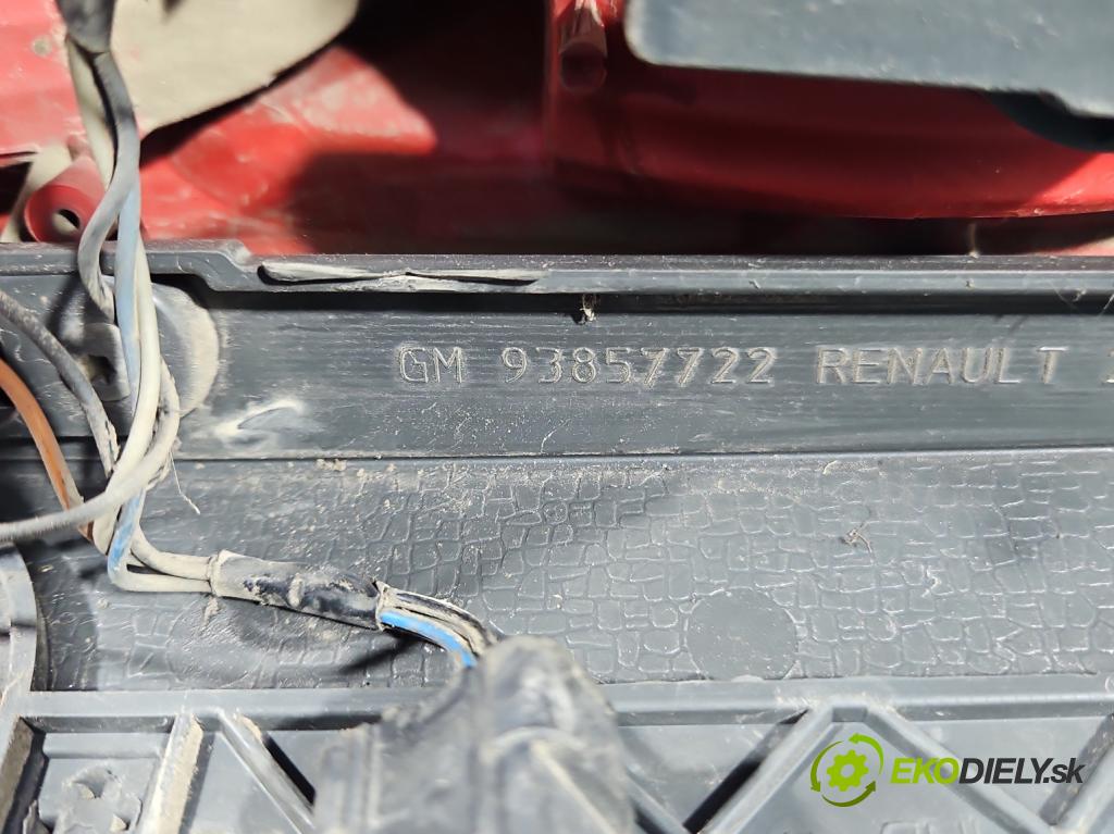 Nissan Primastar 2001-2014 2.0 dci 114 HP manual 84 kW 1995 cm3 5- svetlo / reflektor zadné ľavé 93857722 (Kľučka dverí ostatné)