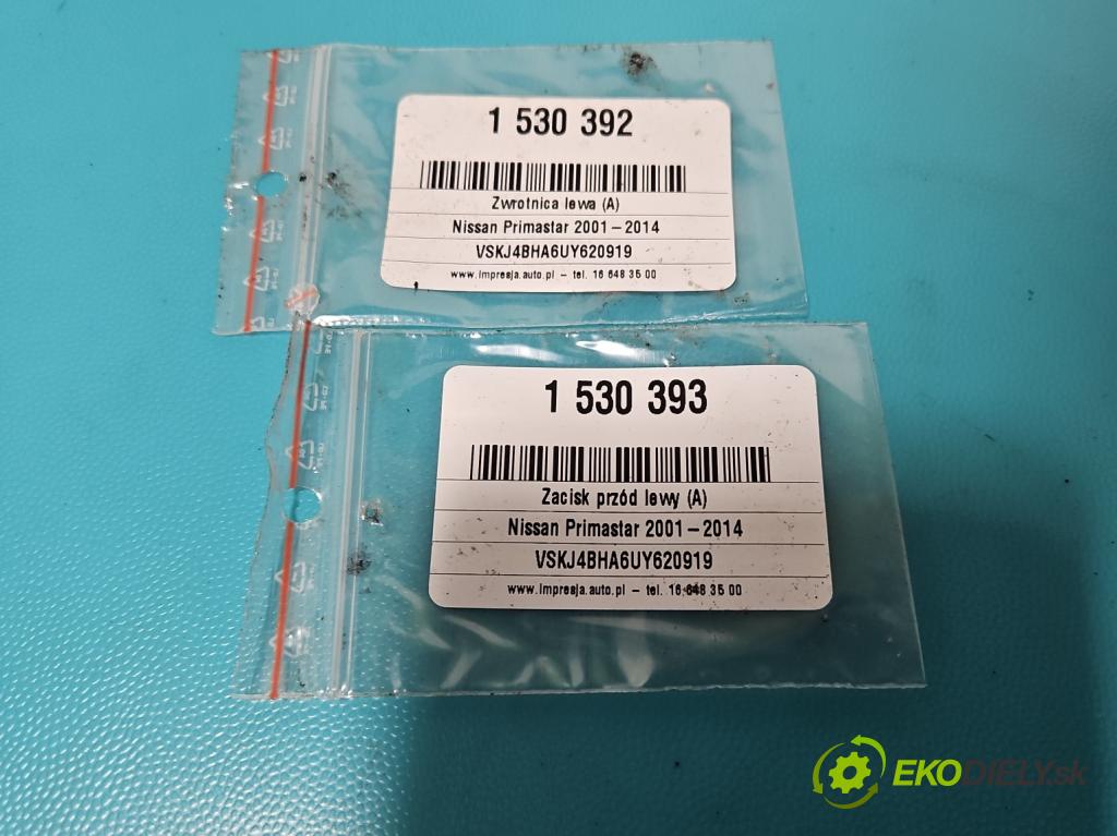 Nissan Primastar 2001-2014 2.0 dci 114 hp manual 84 kW 1995 cm3 5- náboj levé  (Náboj kola)