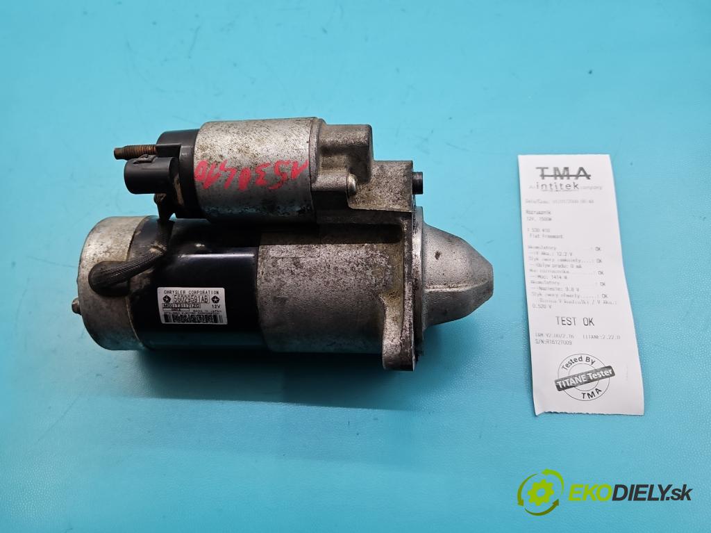 Fiat Freemont 2.0 JTD 170 hp automatic 125 kW 1956 cm3 5- startér: 56029591AB (Startér)