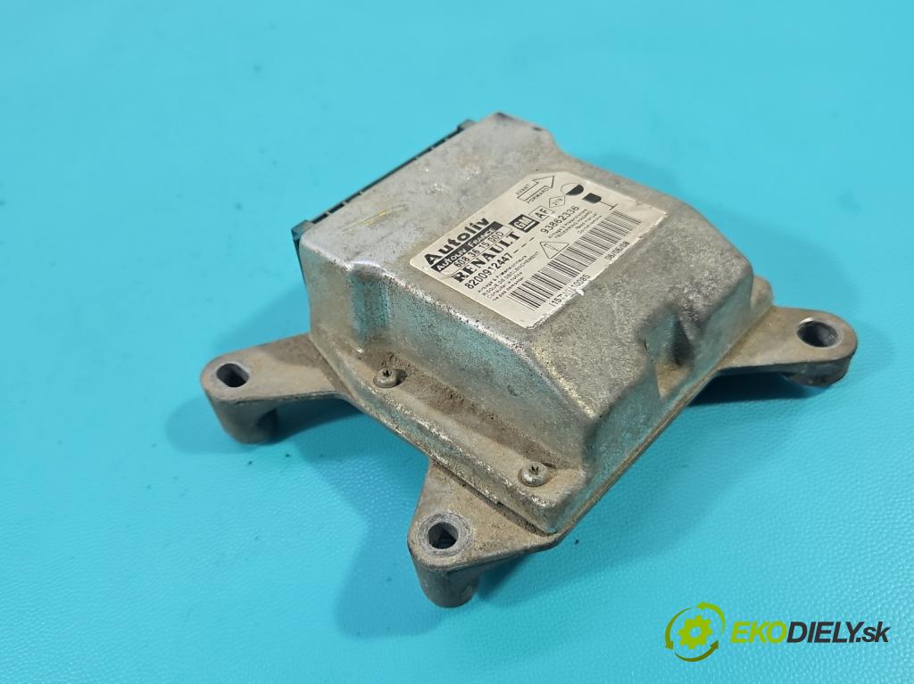 Nissan Primastar 2001-2014 2.0 dci 114 hp manual 84 kW 1995 cm3 5- řídící jednotka polštáře: 8200912447