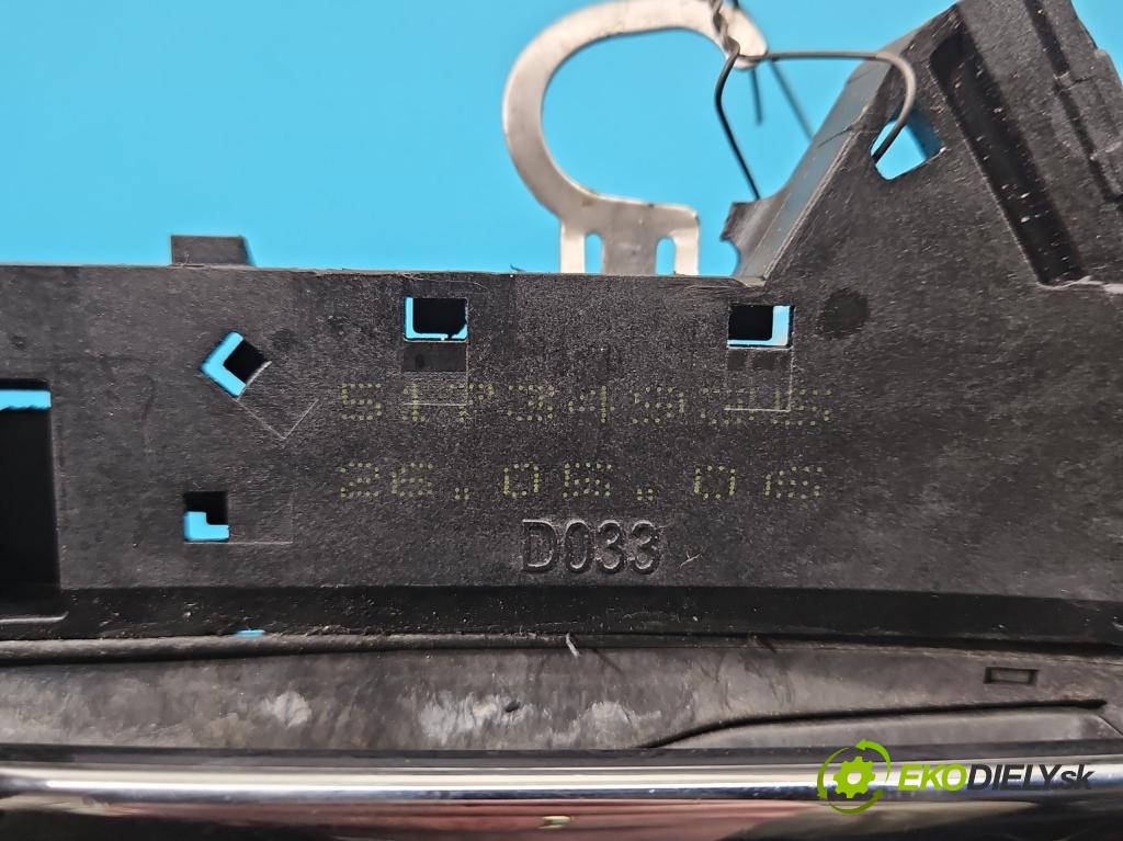 Fiat Croma II 2005-2010 1.9 jtd 120 HP manual 88 kW 1910 cm3 5- rukoväť predné ľavé mimo: 51734935 (Kľučka dverí vonkajšia predná ľavá)