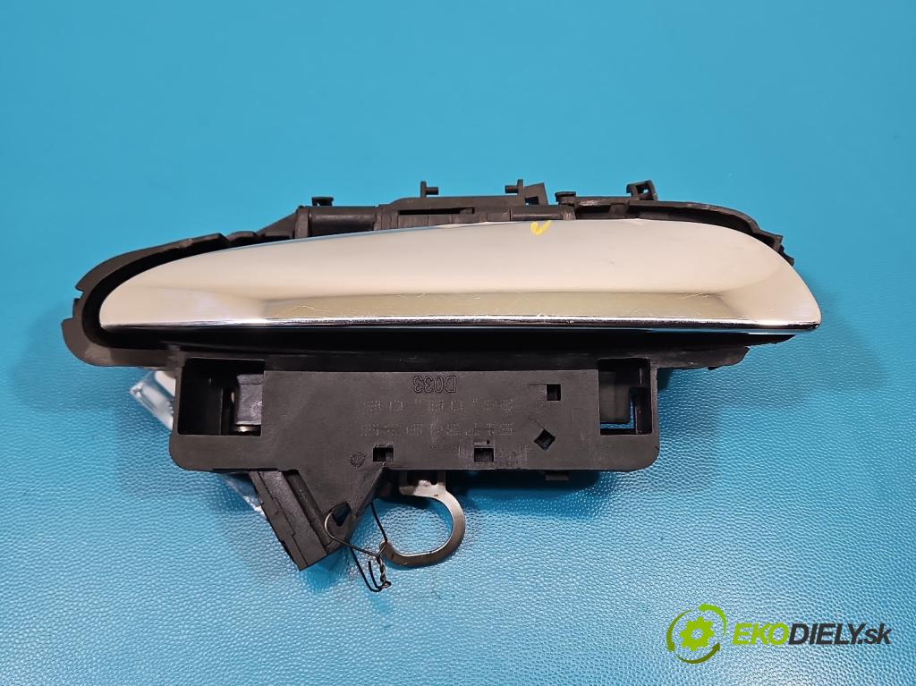 Fiat Croma II 2005-2010 1.9 jtd 120 HP manual 88 kW 1910 cm3 5- rukoväť predné ľavé mimo: 51734935 (Kľučka dverí vonkajšia predná ľavá)