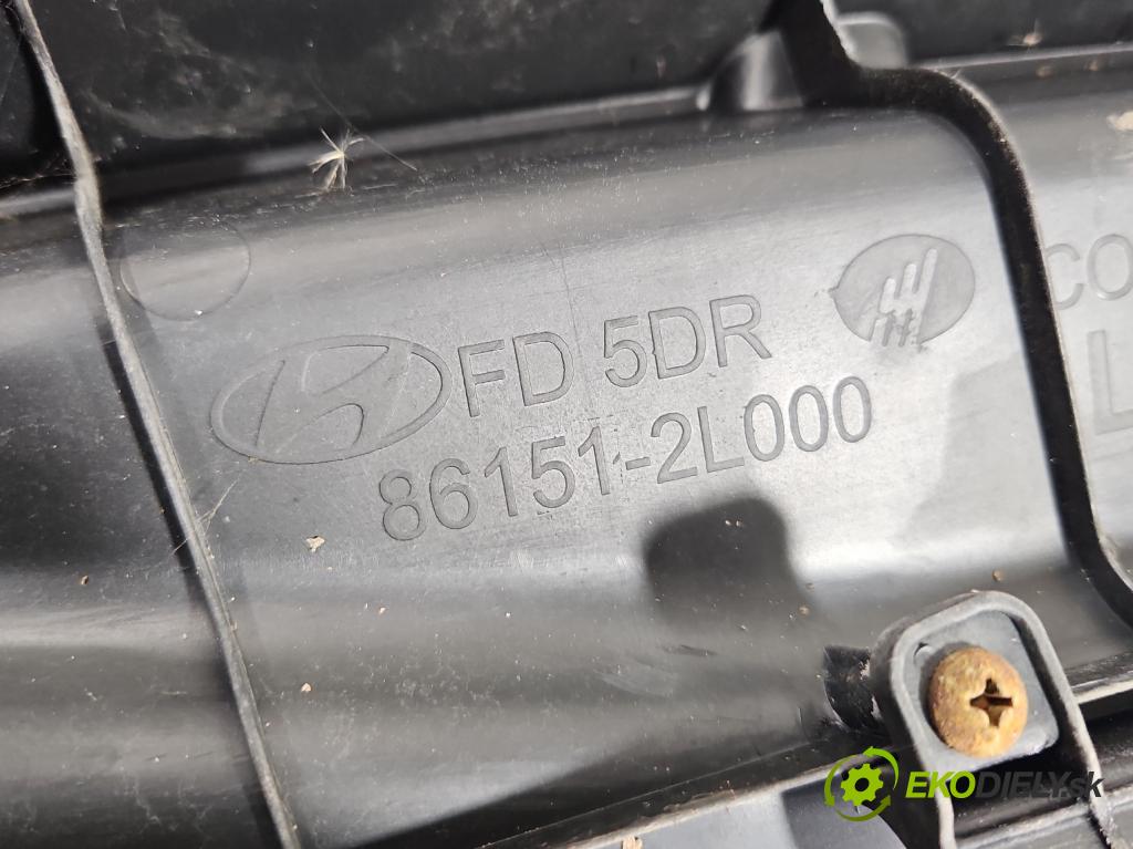 Hyundai I30 I 2007-2012 1.6 crdi 115 HP manual 84.6 kW 1582 cm3 5- torpédo 86151-2L00 (Torpédo (plast pod čelným sklom))