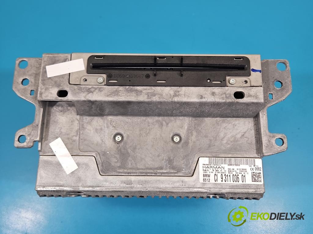 Bmw 3 F30 2011-2018 2.0d 184 hp manual 135 kW 1995 cm3 5- Navigace: čtečka 9311036