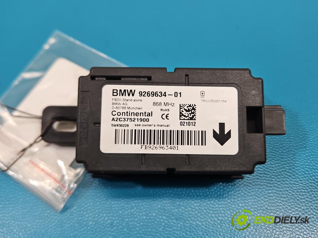 Bmw 3 F30 2011-2018 2.0d 184 hp manual 135 kW 1995 cm3 5- řídící jednotka 9269634-01