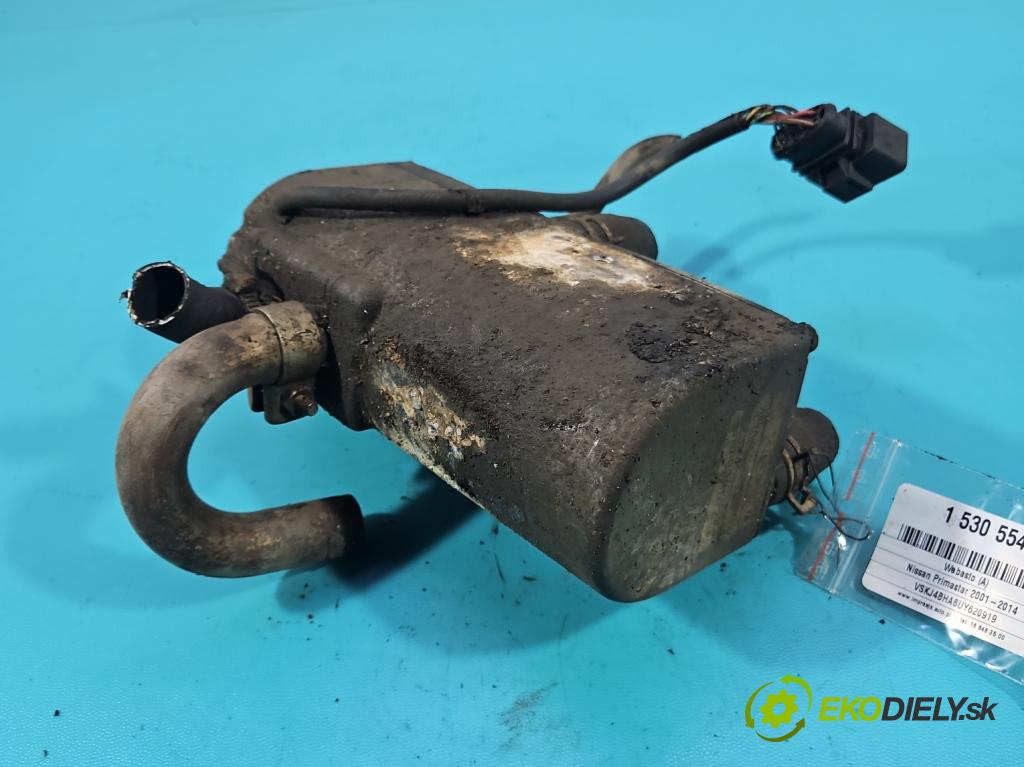 Nissan Primastar 2001-2014 2.0 dci 114 hp manual 84 kW 1995 cm3 5- Webasto 93857366 (Webasto (nezávislé topení))