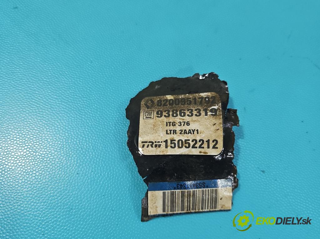 Nissan Primastar 2001-2014 2.0 dci 114 HP manual 84 kW 1995 cm3 5- čerpadlo abs 8200951792 (Pumpa ABS)