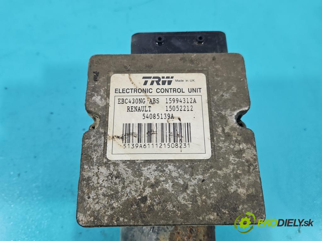 Nissan Primastar 2001-2014 2.0 dci 114 HP manual 84 kW 1995 cm3 5- čerpadlo abs 8200951792 (Pumpa ABS)