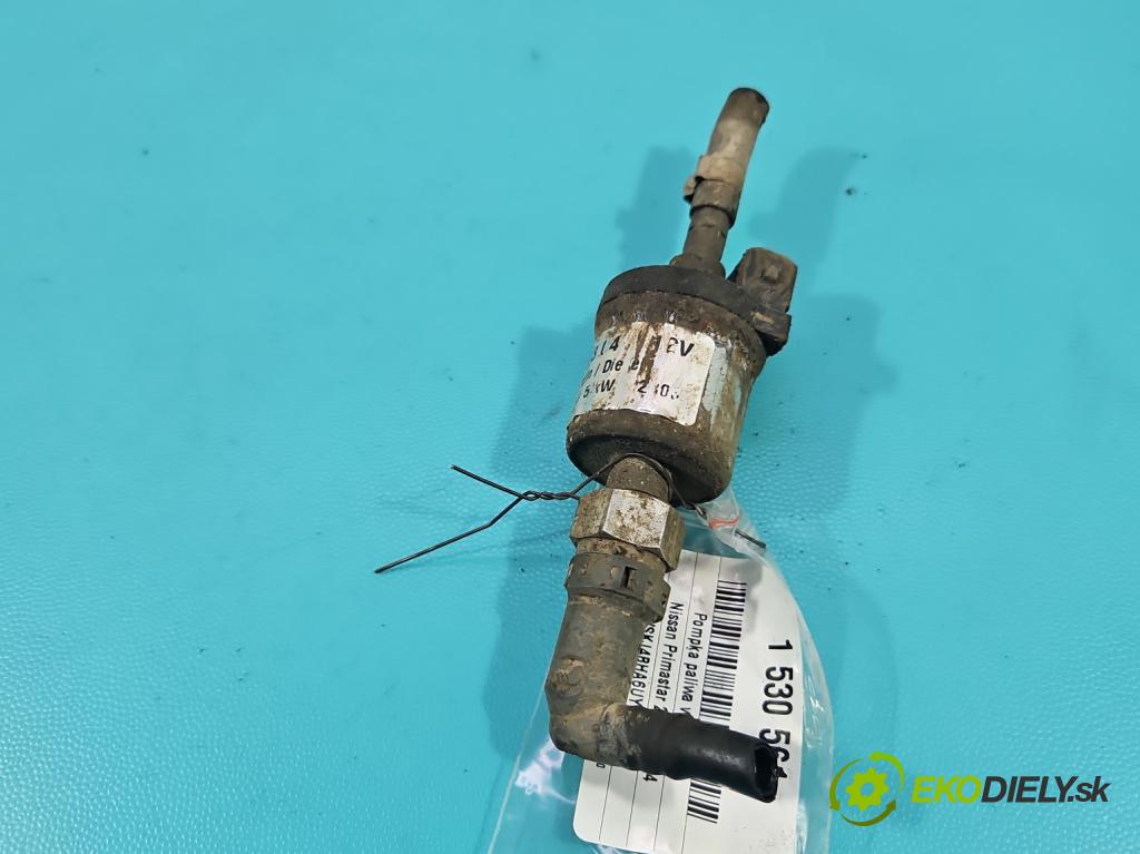 Nissan Primastar 2001-2014 2.0 dci 114 hp manual 84 kW 1995 cm3 5- čerpadlo paliva webasto  (Webasto (nezávislé topení))