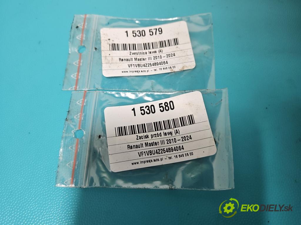 Renault Master III 2010-2024 2.3 dci 163 hp manual 120 kW 2299 cm3 5- náboj levé  (Náboj kola)