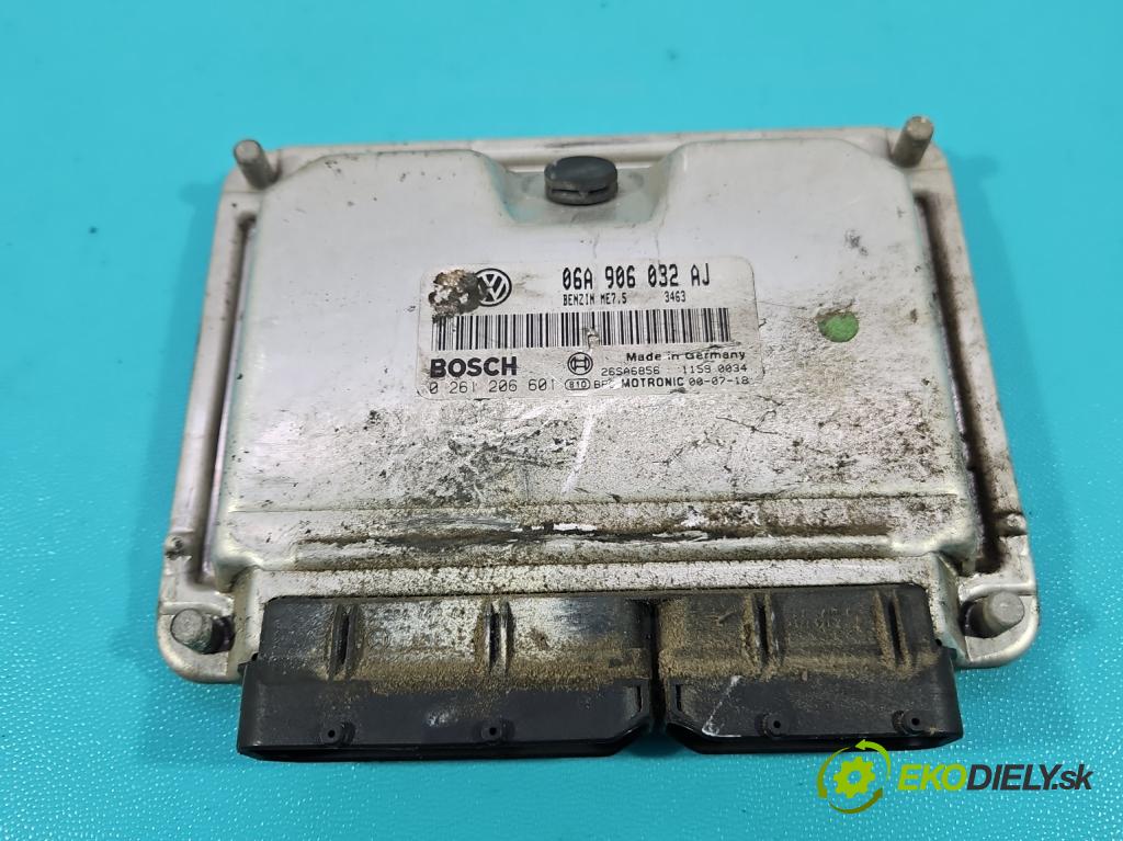 Seat Alhambra I 1996-2010 2.0 8V 116 HP manual 85 kW 1984 cm3 5- riadiaca jednotka motora 06A906032AJ