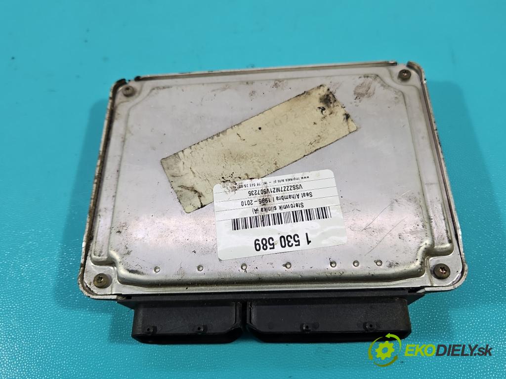 Seat Alhambra I 1996-2010 2.0 8V 116 HP manual 85 kW 1984 cm3 5- riadiaca jednotka motora 06A906032AJ