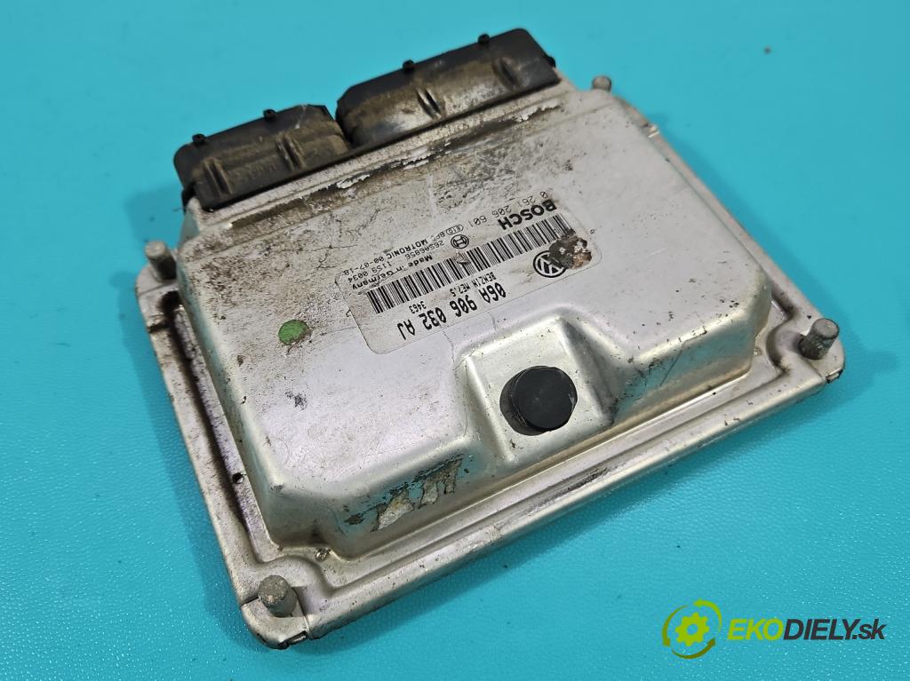 Seat Alhambra I 1996-2010 2.0 8V 116 HP manual 85 kW 1984 cm3 5- riadiaca jednotka motora 06A906032AJ