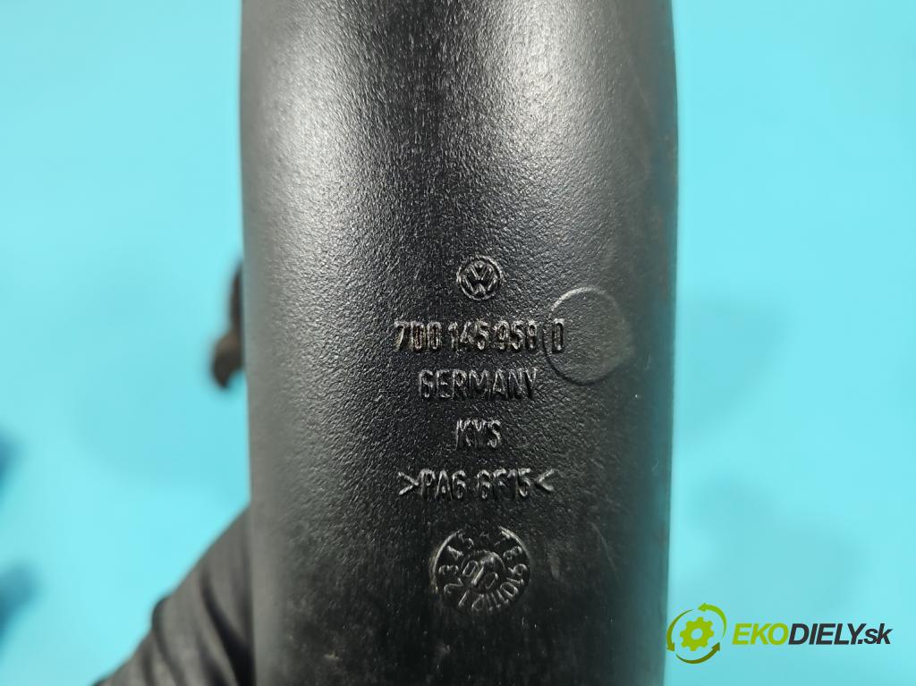 Vw Transporter T4 1990-2003 2.5 TDI 88 HP manual 65 kW 2461 cm3 5- Trubka: 7D0145958D