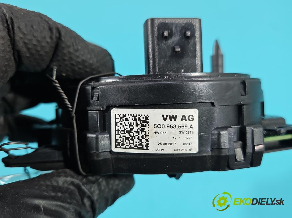 Vw Passat B8 2014 - 1.4 tsi 125 HP manual 92 kW 1395 cm3 4- Páska: airbag 5Q0953569A (Airbag)