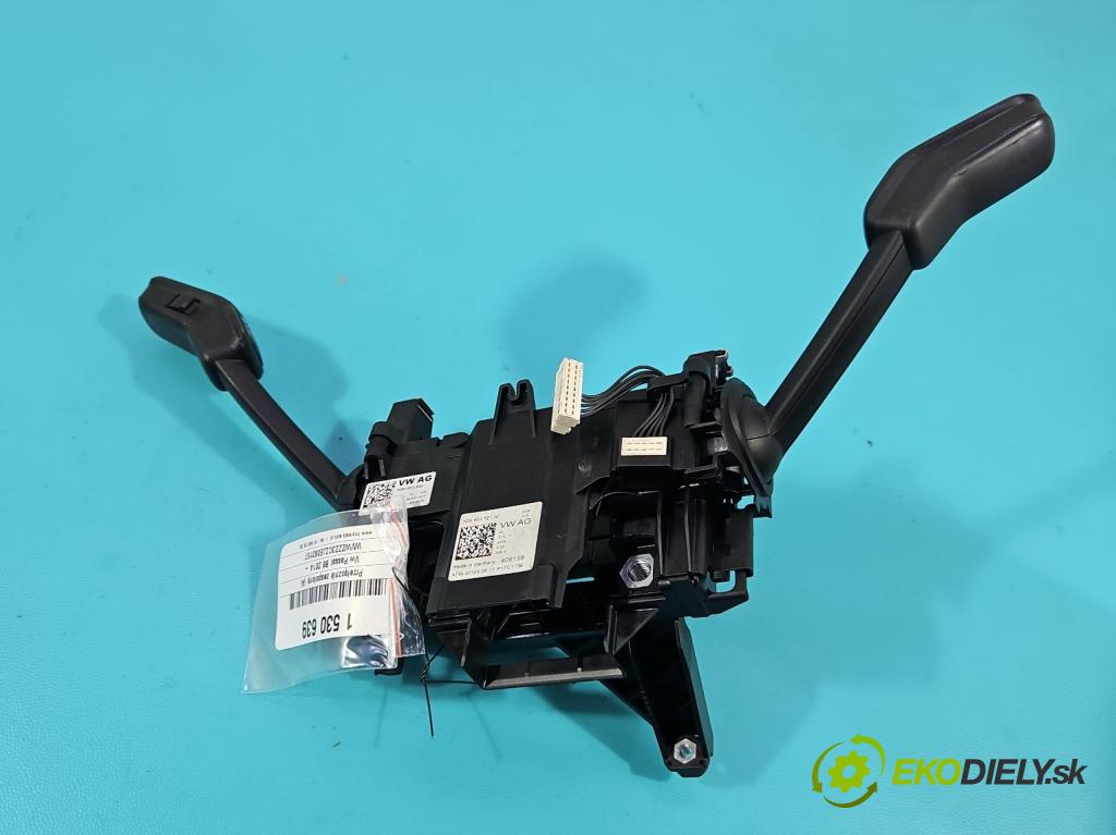 Vw Passat B8 2014 - 1.4 tsi 125 HP manual 92 kW 1395 cm3 4- prepínač komplex: 5Q0953521AF (Prepínacie páčky pod volantom)