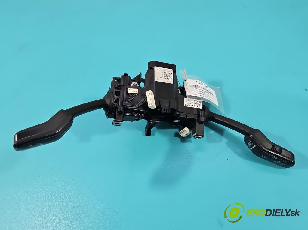 Vw Passat B8 2014 - 1.4 tsi 125 HP manual 92 kW 1395 cm3 4- prepínač komplex: 5Q0953521AF (Prepínacie páčky pod volantom)