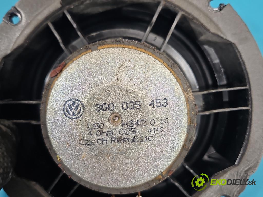 Vw Passat B8 2014 - 1.4 tsi 125 hp manual 92 kW 1395 cm3 4- Mluvčí: 3G0035453