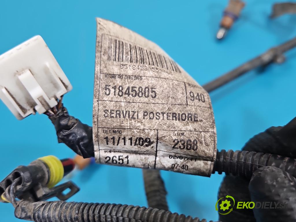 Alfa romeo Giulietta 1.4 T 170 HP manual 125 kW 1368 cm3 5- Zväzok: nárazník zadné 51845805