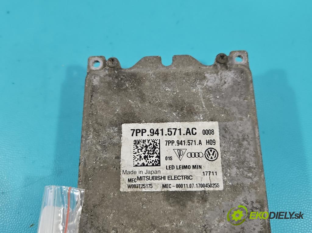 Vw Passat B8 2014 - 1.4 tsi 125 HP manual 92 kW 1395 cm3 4- střídač: xenon 7PP941571AC (Riadiaca jednotka xenónu)