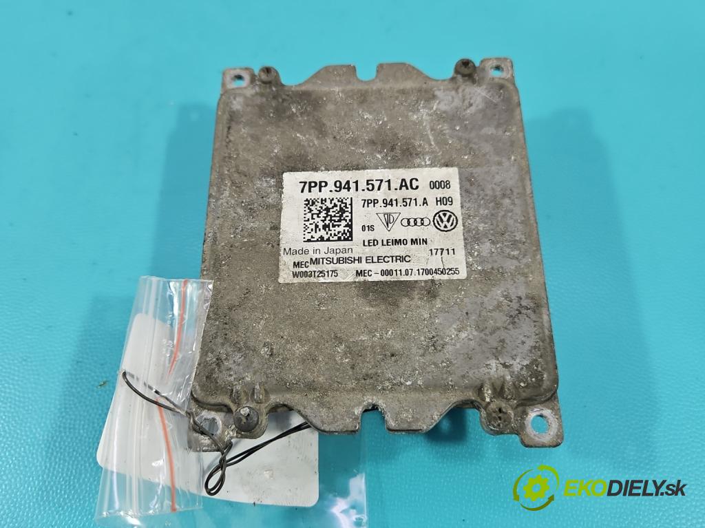 Vw Passat B8 2014 - 1.4 tsi 125 HP manual 92 kW 1395 cm3 4- střídač: xenon 7PP941571AC (Riadiaca jednotka xenónu)