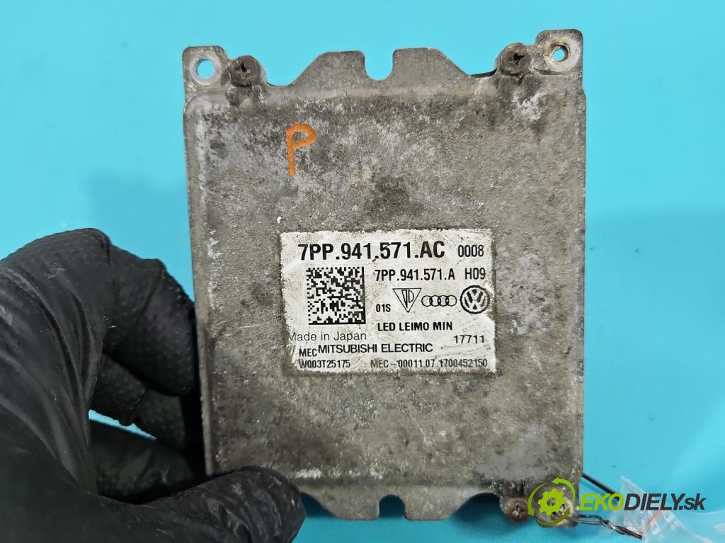 Vw Passat B8 2014 - 1.4 tsi 125 HP manual 92 kW 1395 cm3 4- střídač: xenon 7PP941571AC (Riadiaca jednotka xenónu)