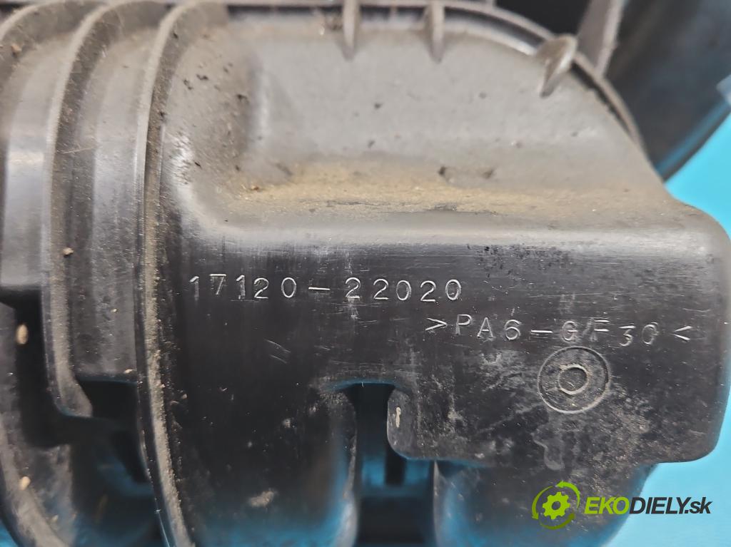 Toyota Corolla E11 1997-2002 1.4 vvti 97KM manual 71 kW 1398 cm3 3- zvod nasávací 17120-22020 (Sacie potrubie)