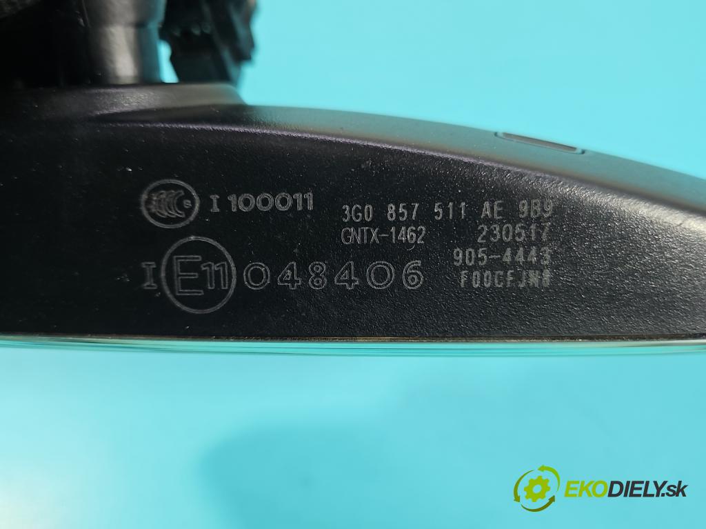 Vw Passat B8 2014 - 1.4 tsi 125 hp manual 92 kW 1395 cm3 4- zpětné zrcátko vnitřní 3G0857511 (Vnitřní zpětné zrcátko)