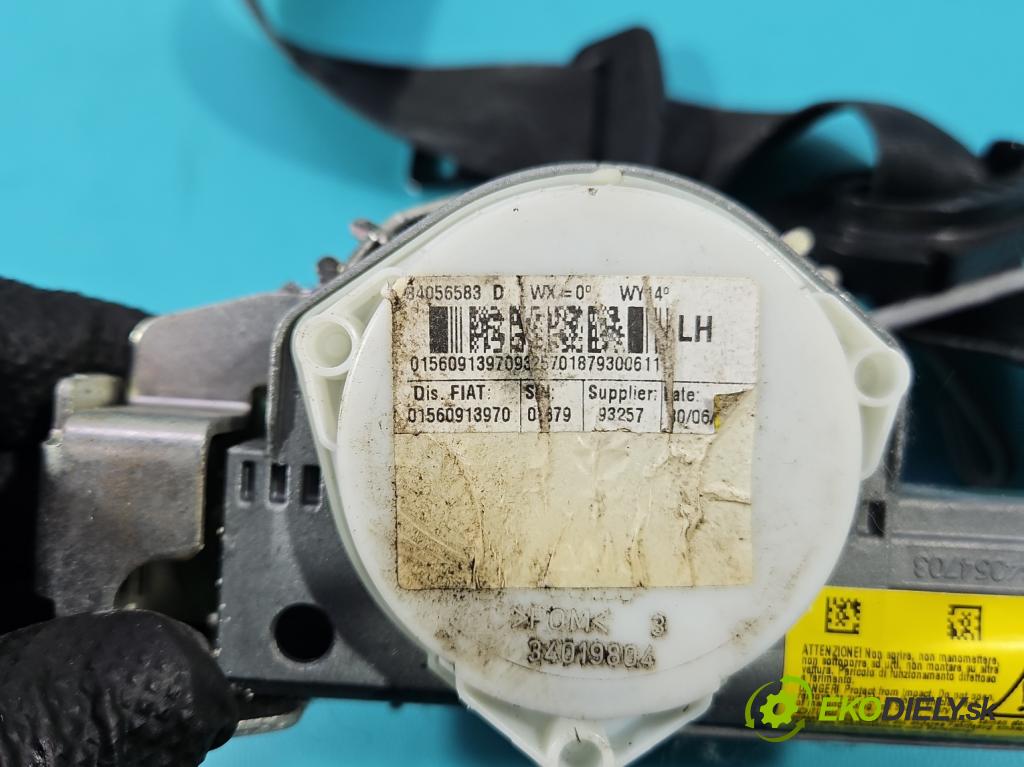 Alfa romeo Giulietta 1.4 T 170 HP manual 125 kW 1368 cm3 5- pas bezpečnosť: predné ľavý 01560913970