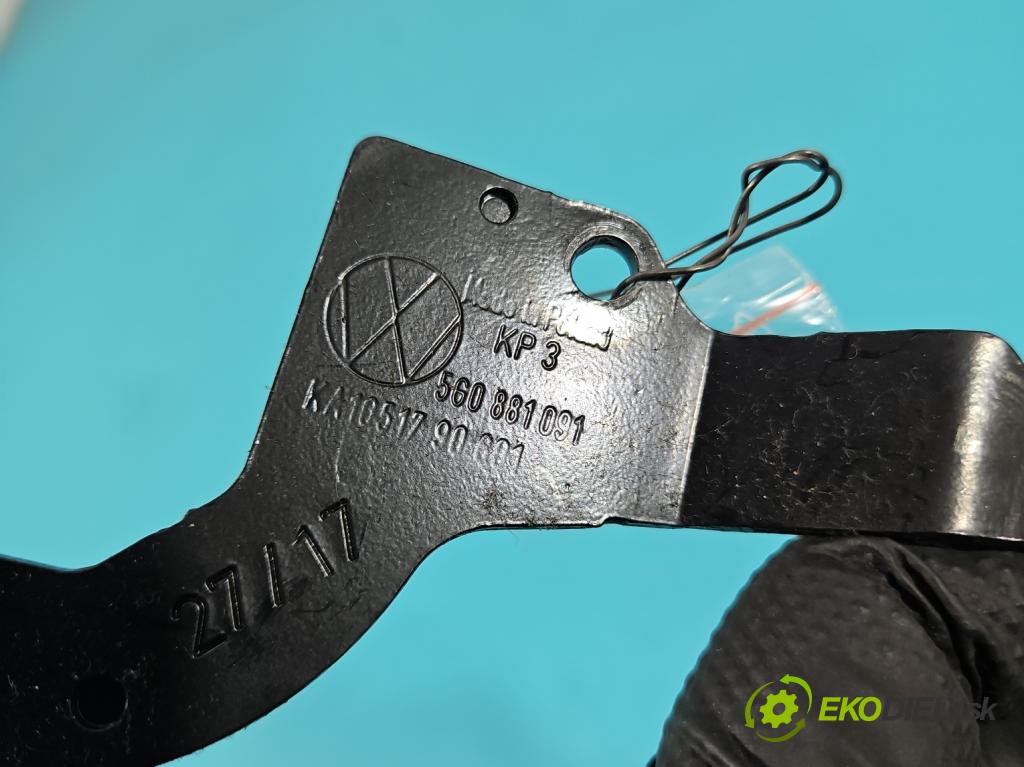 Vw Passat B8 2014 - 1.4 tsi 125 hp manual 92 kW 1395 cm3 4- Rukojeť: 5G0881091