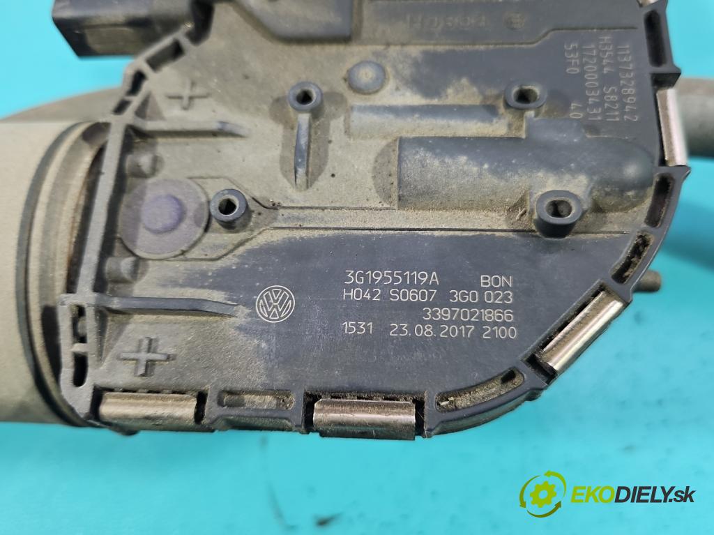 Vw Passat B8 2014 - 1.4 tsi 125 HP manual 92 kW 1395 cm3 4- motor stieračov predné 3G1955119A